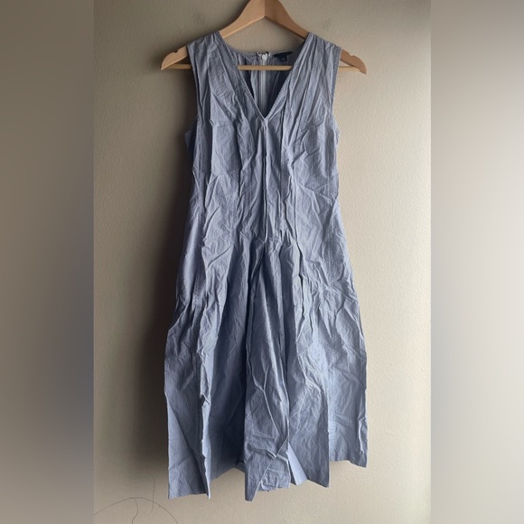 Ann Taylor Dresses & Skirts - Ann Taylor Women Stripped Sleeveless Dress Cotton Size 2